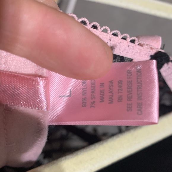 Y2K Sophie B Black Lace Corset Top - Picture 7 of 7